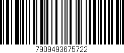 Código de barras (EAN, GTIN, SKU, ISBN): '7909493675722'