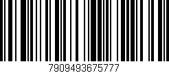 Código de barras (EAN, GTIN, SKU, ISBN): '7909493675777'