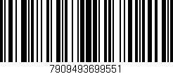 Código de barras (EAN, GTIN, SKU, ISBN): '7909493699551'