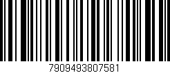 Código de barras (EAN, GTIN, SKU, ISBN): '7909493807581'