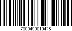 Código de barras (EAN, GTIN, SKU, ISBN): '7909493810475'