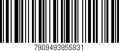 Código de barras (EAN, GTIN, SKU, ISBN): '7909493955831'