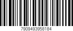 Código de barras (EAN, GTIN, SKU, ISBN): '7909493958184'