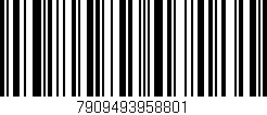 Código de barras (EAN, GTIN, SKU, ISBN): '7909493958801'
