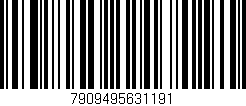 Código de barras (EAN, GTIN, SKU, ISBN): '7909495631191'