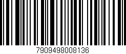 Código de barras (EAN, GTIN, SKU, ISBN): '7909498008136'