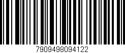 Código de barras (EAN, GTIN, SKU, ISBN): '7909498094122'
