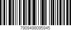 Código de barras (EAN, GTIN, SKU, ISBN): '7909498095945'