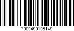 Código de barras (EAN, GTIN, SKU, ISBN): '7909498105149'