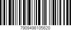 Código de barras (EAN, GTIN, SKU, ISBN): '7909498105620'