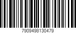 Código de barras (EAN, GTIN, SKU, ISBN): '7909498130479'