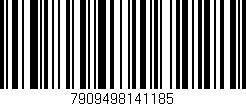 Código de barras (EAN, GTIN, SKU, ISBN): '7909498141185'