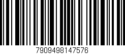 Código de barras (EAN, GTIN, SKU, ISBN): '7909498147576'