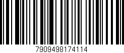 Código de barras (EAN, GTIN, SKU, ISBN): '7909498174114'