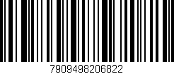 Código de barras (EAN, GTIN, SKU, ISBN): '7909498206822'