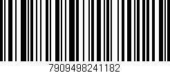 Código de barras (EAN, GTIN, SKU, ISBN): '7909498241182'