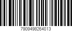 Código de barras (EAN, GTIN, SKU, ISBN): '7909498264013'