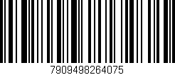 Código de barras (EAN, GTIN, SKU, ISBN): '7909498264075'