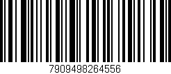 Código de barras (EAN, GTIN, SKU, ISBN): '7909498264556'