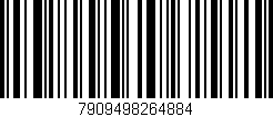 Código de barras (EAN, GTIN, SKU, ISBN): '7909498264884'