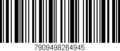 Código de barras (EAN, GTIN, SKU, ISBN): '7909498264945'
