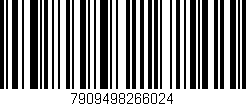 Código de barras (EAN, GTIN, SKU, ISBN): '7909498266024'