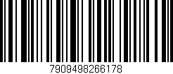 Código de barras (EAN, GTIN, SKU, ISBN): '7909498266178'