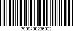 Código de barras (EAN, GTIN, SKU, ISBN): '7909498266932'