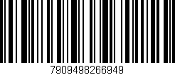 Código de barras (EAN, GTIN, SKU, ISBN): '7909498266949'