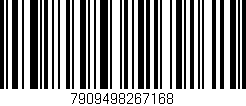 Código de barras (EAN, GTIN, SKU, ISBN): '7909498267168'