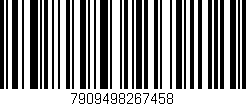 Código de barras (EAN, GTIN, SKU, ISBN): '7909498267458'