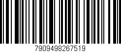 Código de barras (EAN, GTIN, SKU, ISBN): '7909498267519'