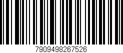 Código de barras (EAN, GTIN, SKU, ISBN): '7909498267526'
