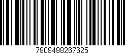 Código de barras (EAN, GTIN, SKU, ISBN): '7909498267625'