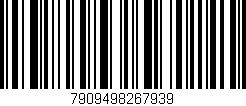 Código de barras (EAN, GTIN, SKU, ISBN): '7909498267939'