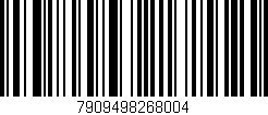 Código de barras (EAN, GTIN, SKU, ISBN): '7909498268004'
