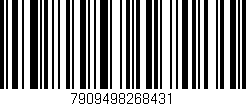 Código de barras (EAN, GTIN, SKU, ISBN): '7909498268431'