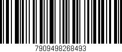 Código de barras (EAN, GTIN, SKU, ISBN): '7909498268493'