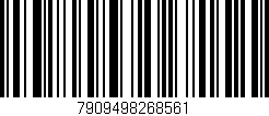Código de barras (EAN, GTIN, SKU, ISBN): '7909498268561'