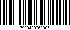 Código de barras (EAN, GTIN, SKU, ISBN): '7909498268806'