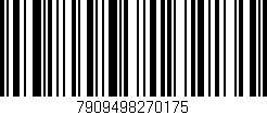 Código de barras (EAN, GTIN, SKU, ISBN): '7909498270175'