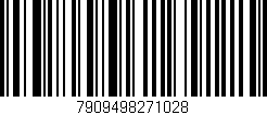 Código de barras (EAN, GTIN, SKU, ISBN): '7909498271028'