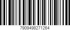 Código de barras (EAN, GTIN, SKU, ISBN): '7909498271264'