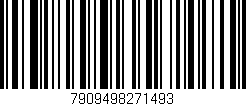 Código de barras (EAN, GTIN, SKU, ISBN): '7909498271493'