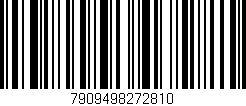 Código de barras (EAN, GTIN, SKU, ISBN): '7909498272810'
