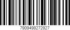 Código de barras (EAN, GTIN, SKU, ISBN): '7909498272827'
