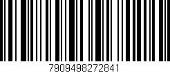 Código de barras (EAN, GTIN, SKU, ISBN): '7909498272841'