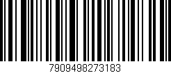 Código de barras (EAN, GTIN, SKU, ISBN): '7909498273183'