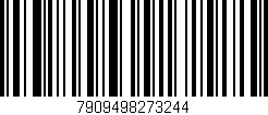 Código de barras (EAN, GTIN, SKU, ISBN): '7909498273244'