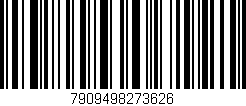 Código de barras (EAN, GTIN, SKU, ISBN): '7909498273626'